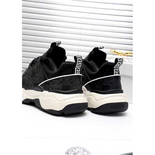 Replica Versace Casual Shoes For Men #809909 $76.00 USD for Wholesale