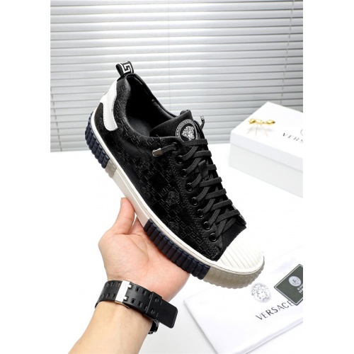 Replica Versace Casual Shoes For Men #809910 $76.00 USD for Wholesale