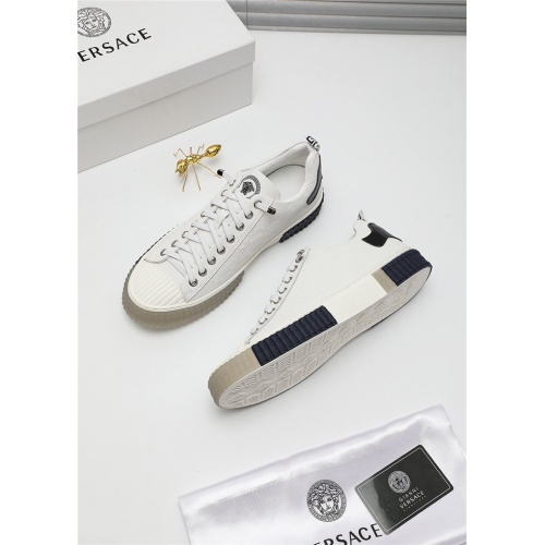 Replica Versace Casual Shoes For Men #809911 $76.00 USD for Wholesale