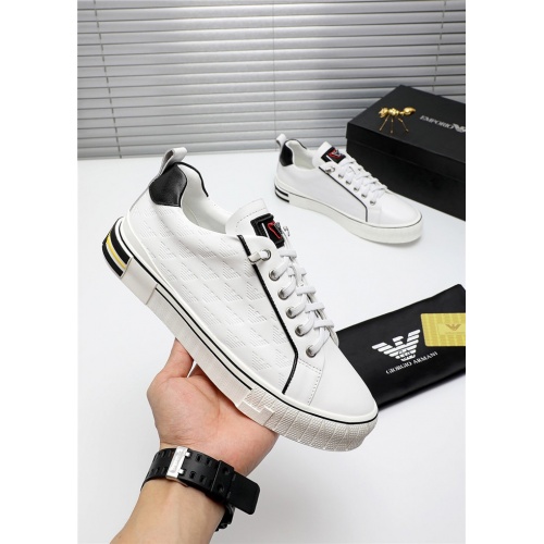 Replica Armani Casual Shoes For Men #809912 $80.00 USD for Wholesale