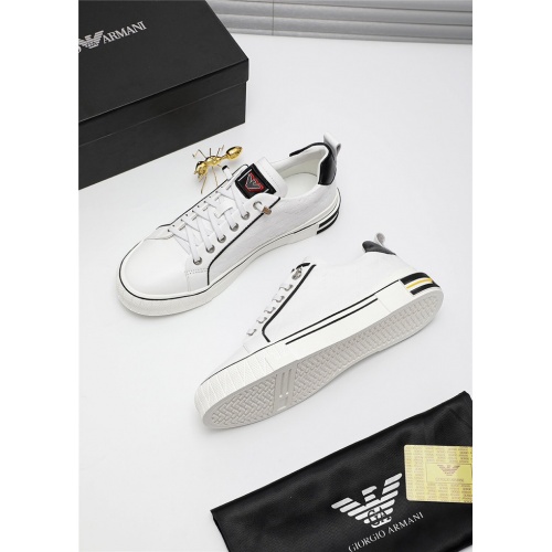 Replica Armani Casual Shoes For Men #809912 $80.00 USD for Wholesale