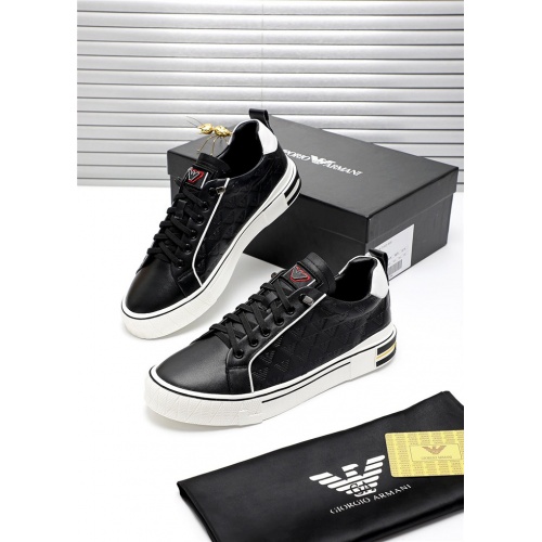Armani Casual Shoes For Men #809913 $80.00 USD, Wholesale Replica Armani Casual Shoes