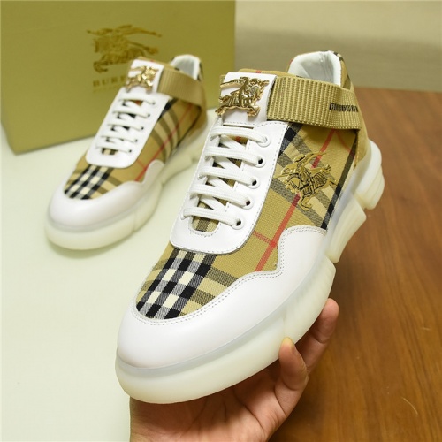 Replica Burberry Casual Shoes For Men #809922 $82.00 USD for Wholesale