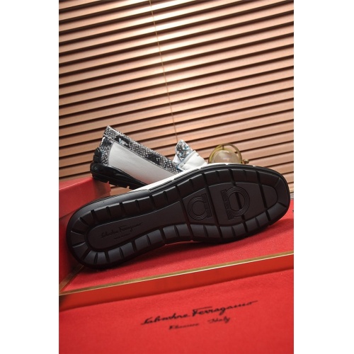 Replica Salvatore Ferragamo Casual Shoes For Men #809942 $82.00 USD for Wholesale