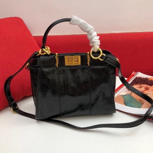 Fendi AAA Messenger Bags In 23*18*11cm For Women #809966 $132.00 USD, Wholesale Replica Fendi AAA Messenger Bags