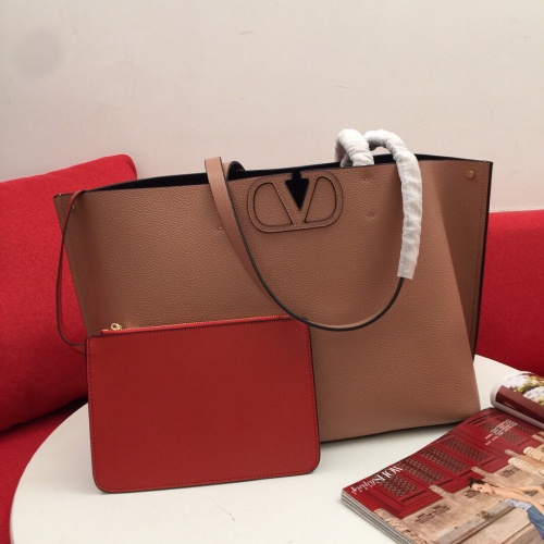 Valentino AAA Quality Handbags In 38*18*17cm For Women #809973 $115.00 USD, Wholesale Replica Valentino AAA Quality Handbags