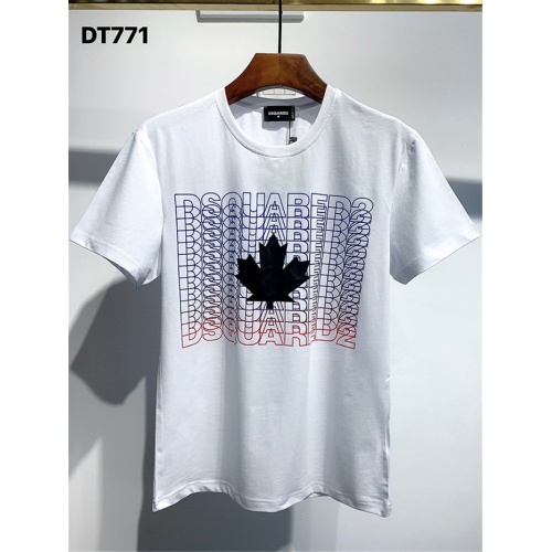 Dsquared T-Shirts Short Sleeved For Men #810047 $25.00 USD, Wholesale Replica Dsquared T-Shirts