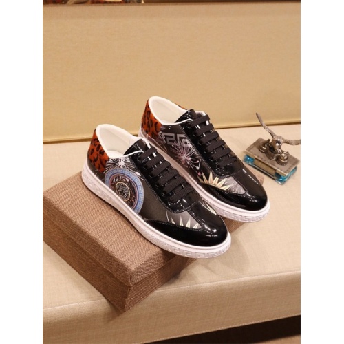 Replica Versace Casual Shoes For Men #810176 $76.00 USD for Wholesale