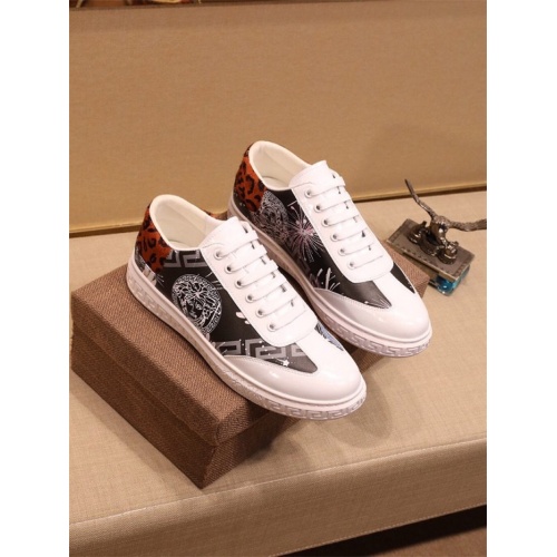 Replica Versace Casual Shoes For Men #810177 $76.00 USD for Wholesale