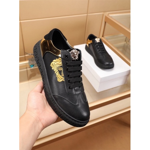 Replica Versace Casual Shoes For Men #810179 $76.00 USD for Wholesale