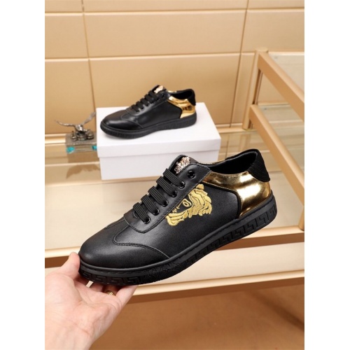 Replica Versace Casual Shoes For Men #810179 $76.00 USD for Wholesale