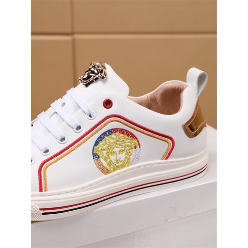 Replica Versace Casual Shoes For Men #810181 $76.00 USD for Wholesale