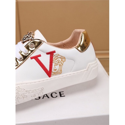 Replica Versace Casual Shoes For Men #810182 $76.00 USD for Wholesale