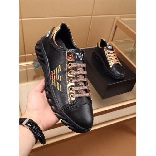 Replica Armani Casual Shoes For Men #810185 $76.00 USD for Wholesale