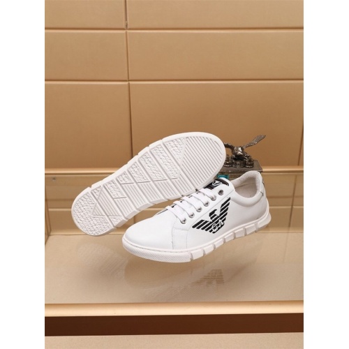 Replica Armani Casual Shoes For Men #810190 $76.00 USD for Wholesale