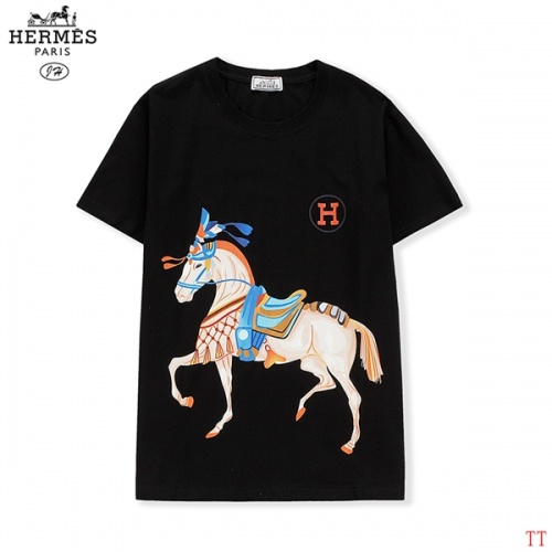 Hermes T-Shirts Short Sleeved For Men #810264 $27.00 USD, Wholesale Replica Hermes T-Shirts