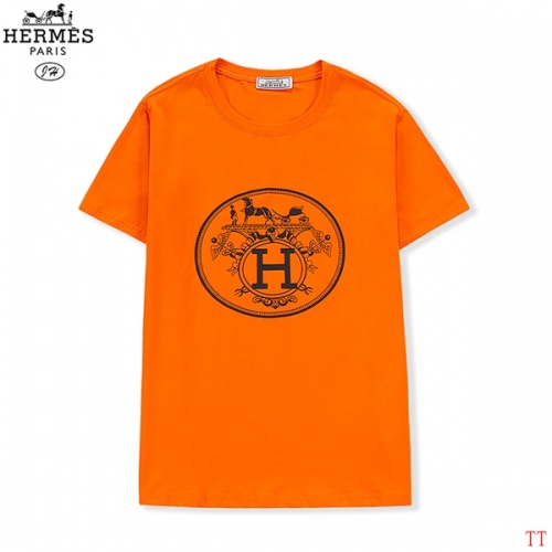 Hermes T-Shirts Short Sleeved For Men #810265 $27.00 USD, Wholesale Replica Hermes T-Shirts