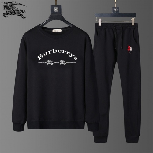 Burberry Tracksuits Long Sleeved For Men #810455 $56.00 USD, Wholesale Replica Burberry Tracksuits