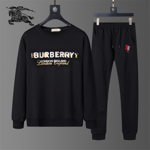 Burberry Tracksuits Long Sleeved For Men #810463 $56.00 USD, Wholesale Replica Burberry Tracksuits