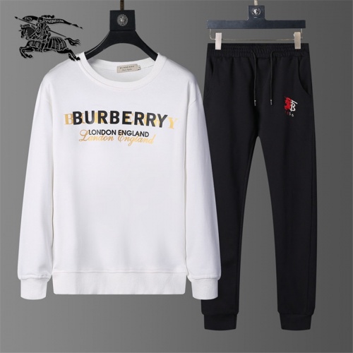 Burberry Tracksuits Long Sleeved For Men #810464 $56.00 USD, Wholesale Replica Burberry Tracksuits