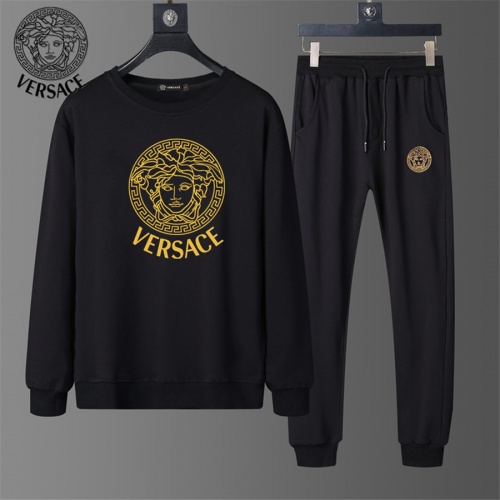 Versace Tracksuits Long Sleeved For Men #810485 $56.00 USD, Wholesale Replica Versace Tracksuits
