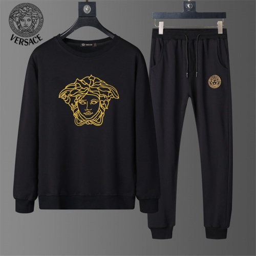 Versace Tracksuits Long Sleeved For Men #810487 $56.00 USD, Wholesale Replica Versace Tracksuits