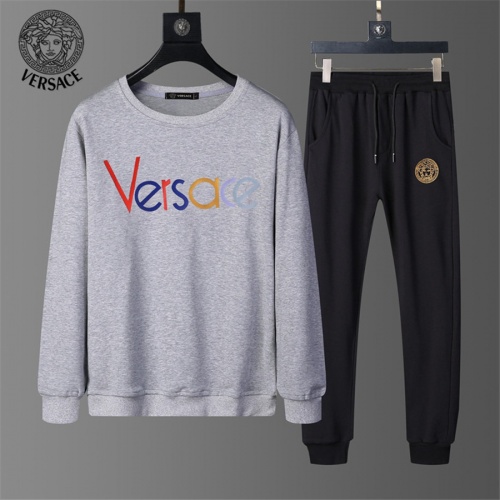 Versace Tracksuits Long Sleeved For Men #810489 $56.00 USD, Wholesale Replica Versace Tracksuits