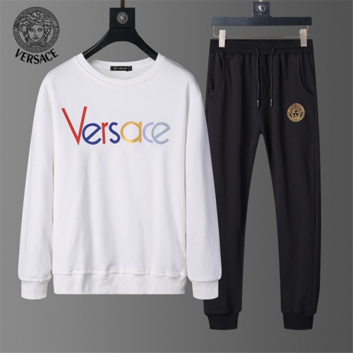 Versace Tracksuits Long Sleeved For Men #810490 $56.00 USD, Wholesale Replica Versace Tracksuits