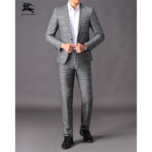Burberry Two-Piece SuitsLong Sleeved For Men #810530 $88.00 USD, Wholesale Replica Burberry Suits