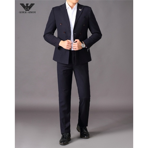 Armani Two-Piece Suits Long Sleeved For Men #810544 $88.00 USD, Wholesale Replica Armani Suits