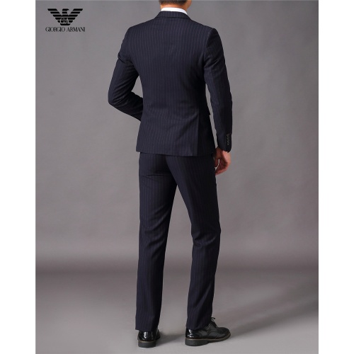 Replica Armani Two-Piece Suits Long Sleeved For Men #810544 $88.00 USD for Wholesale