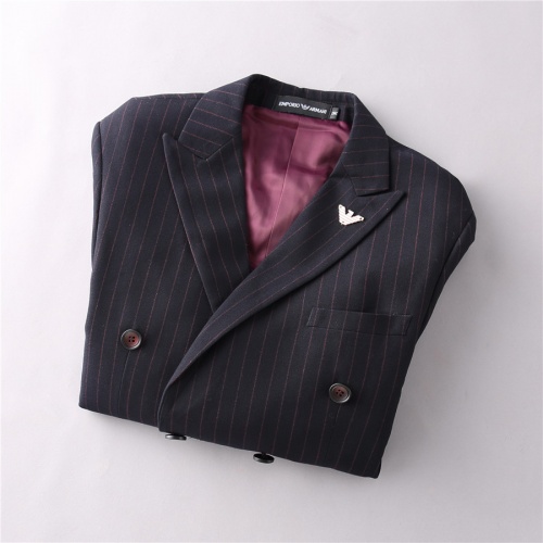 Replica Armani Two-Piece Suits Long Sleeved For Men #810544 $88.00 USD for Wholesale