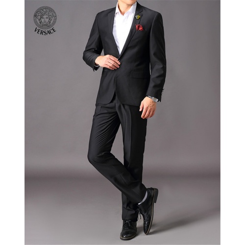 Replica Versace Two-Piece Suits Long Sleeved For Men #810558 $88.00 USD for Wholesale