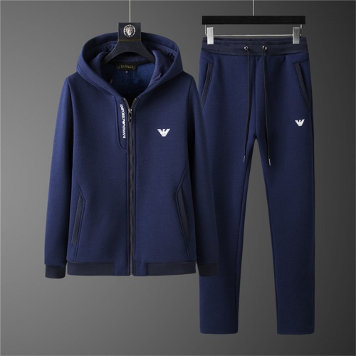 Armani Tracksuits Long Sleeved For Men #810567 $102.00 USD, Wholesale Replica Armani Tracksuits