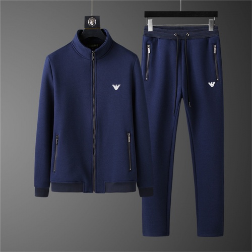 Armani Tracksuits Long Sleeved For Men #810569 $102.00 USD, Wholesale Replica Armani Tracksuits