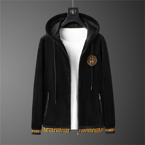 Replica Versace Tracksuits Long Sleeved For Men #810572 $98.00 USD for Wholesale
