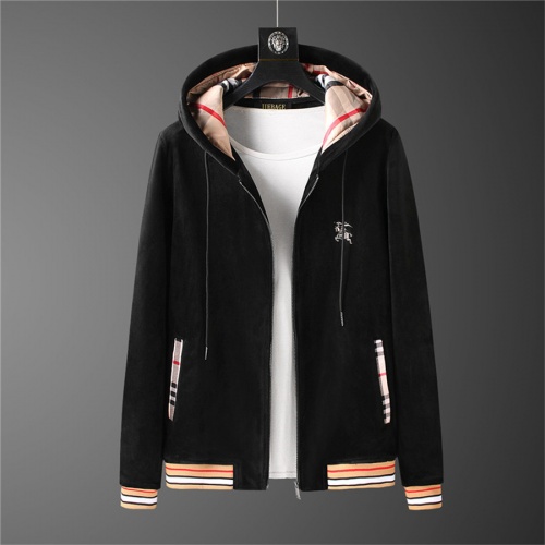 Replica Burberry Tracksuits Long Sleeved For Men #810573 $98.00 USD for Wholesale
