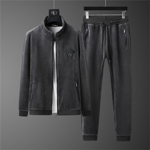 Versace Tracksuits Long Sleeved For Men #810576 $98.00 USD, Wholesale Replica Versace Tracksuits
