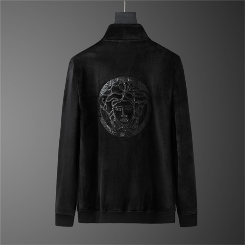 Replica Versace Tracksuits Long Sleeved For Men #810577 $98.00 USD for Wholesale