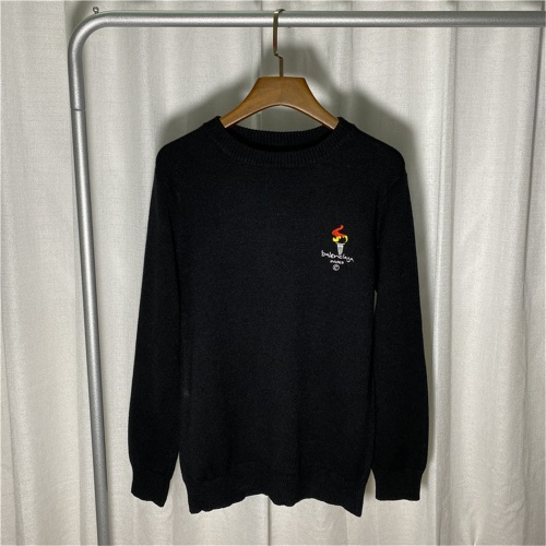 Replica Balenciaga Sweaters Long Sleeved For Men #810681 $45.00 USD for Wholesale