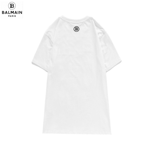Replica Balmain T-Shirts Short Sleeved For Men #810791 $27.00 USD for Wholesale