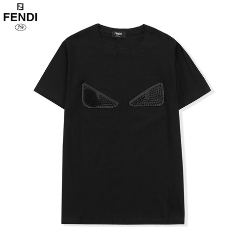 Fendi T-Shirts Short Sleeved For Men #810795 $29.00 USD, Wholesale Replica Fendi T-Shirts