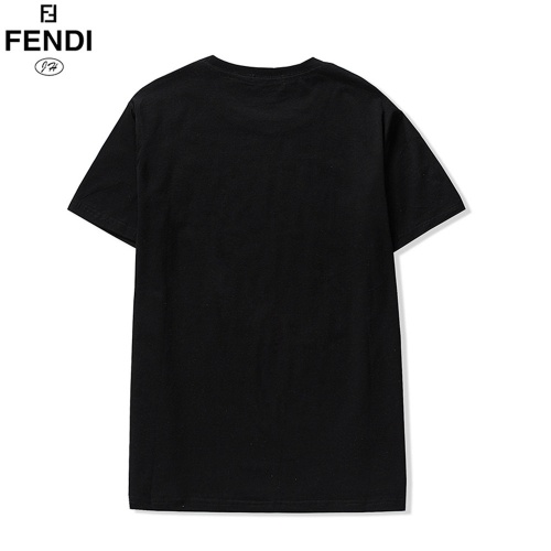 Replica Fendi T-Shirts Short Sleeved For Men #810795 $29.00 USD for Wholesale