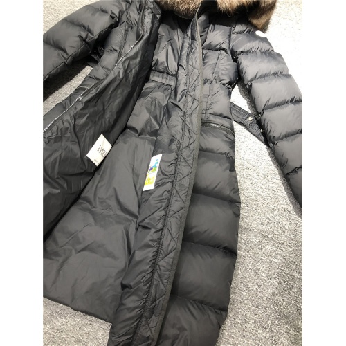 Replica Moncler Down Feather Coat Long Sleeved For Women #810815 $231.00 USD for Wholesale