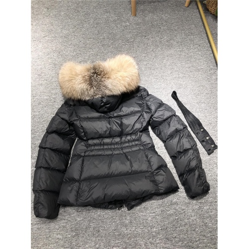 Replica Moncler Down Feather Coat Long Sleeved For Women #810819 $221.00 USD for Wholesale