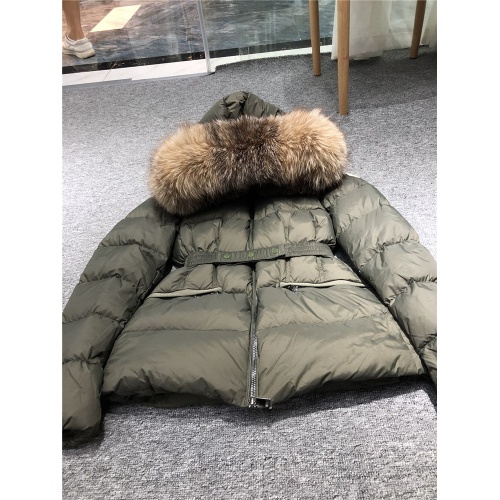 Replica Moncler Down Feather Coat Long Sleeved For Women #810820 $221.00 USD for Wholesale