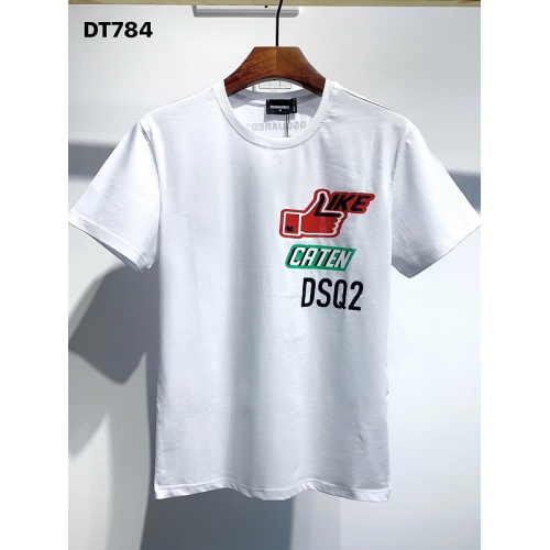 Dsquared T-Shirts Short Sleeved For Men #810841 $26.00 USD, Wholesale Replica Dsquared T-Shirts