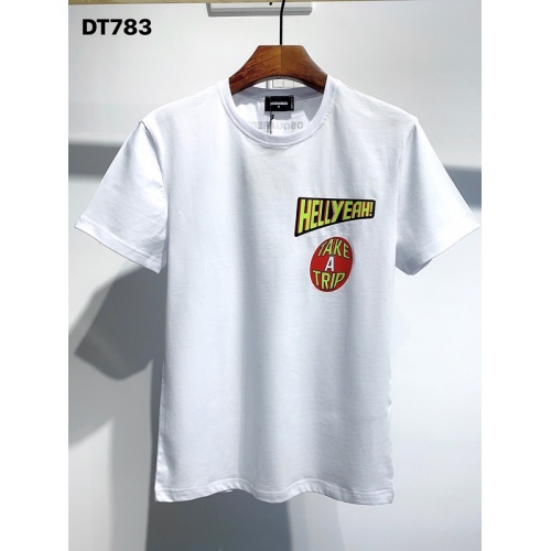 Dsquared T-Shirts Short Sleeved For Men #810843 $26.00 USD, Wholesale Replica Dsquared T-Shirts