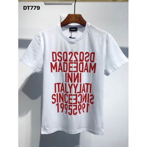Dsquared T-Shirts Short Sleeved For Men #810845 $26.00 USD, Wholesale Replica Dsquared T-Shirts