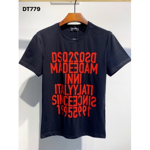 Dsquared T-Shirts Short Sleeved For Men #810846 $26.00 USD, Wholesale Replica Dsquared T-Shirts